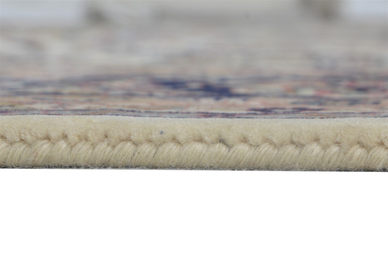 Wool Cream Rug 8' X 11' Persian Hand Knotted Kashan Oriental Large Carpet 7864637325461