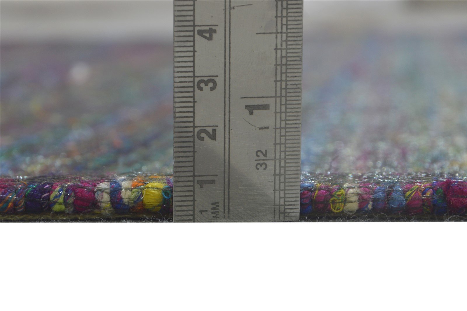 5' X 8' Rug Silk Purple Modern Hand Woven Bohemian Striped Room Size Carpet Area Rug