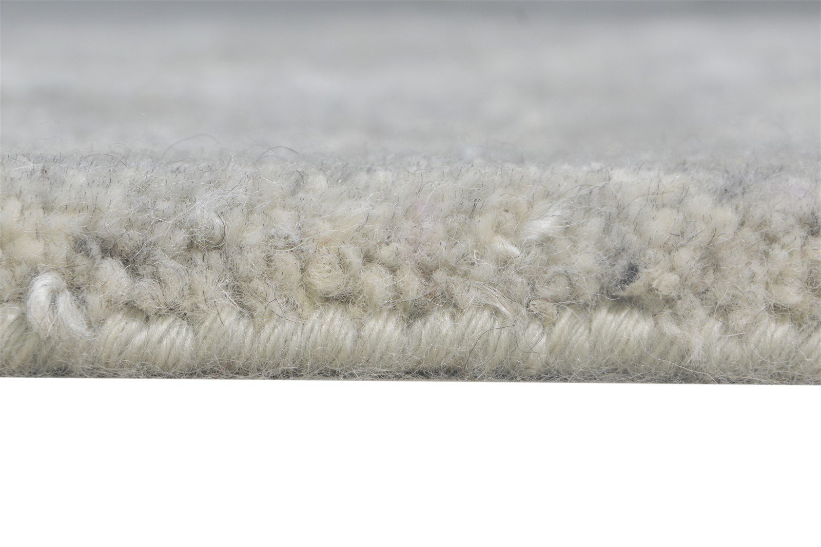 2' X 3' Rug Wool Silk Grey Shag Hand Knotted Moroccan Diamond Small Carpet Area Rug