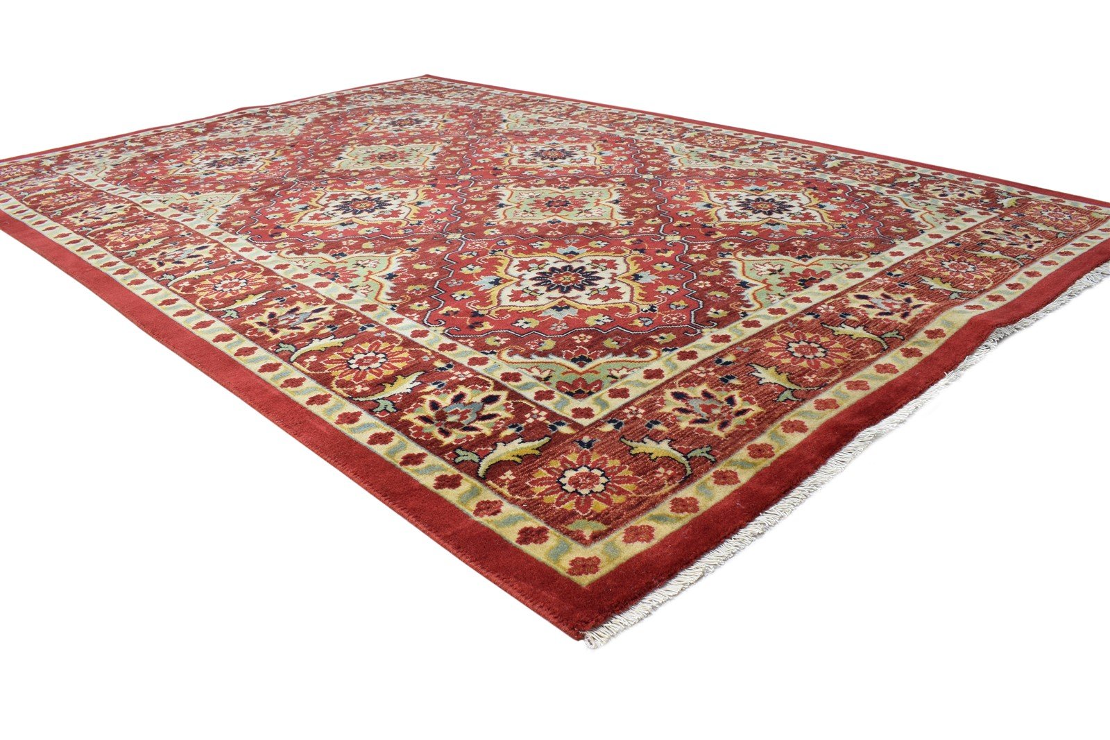 6' X 9' Rug Wool Red Persian Hand Knotted Kazak Oriental Room Size Carpet Area Rug