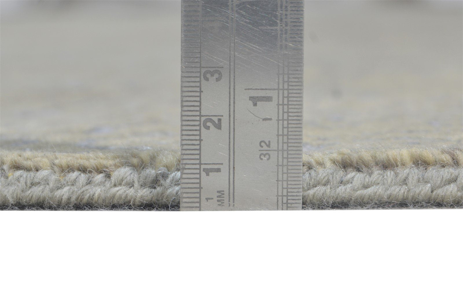 Hand Knotted Brown Wool Rug 6' X 9' Modern American Abstract Large Carpet Area Rug