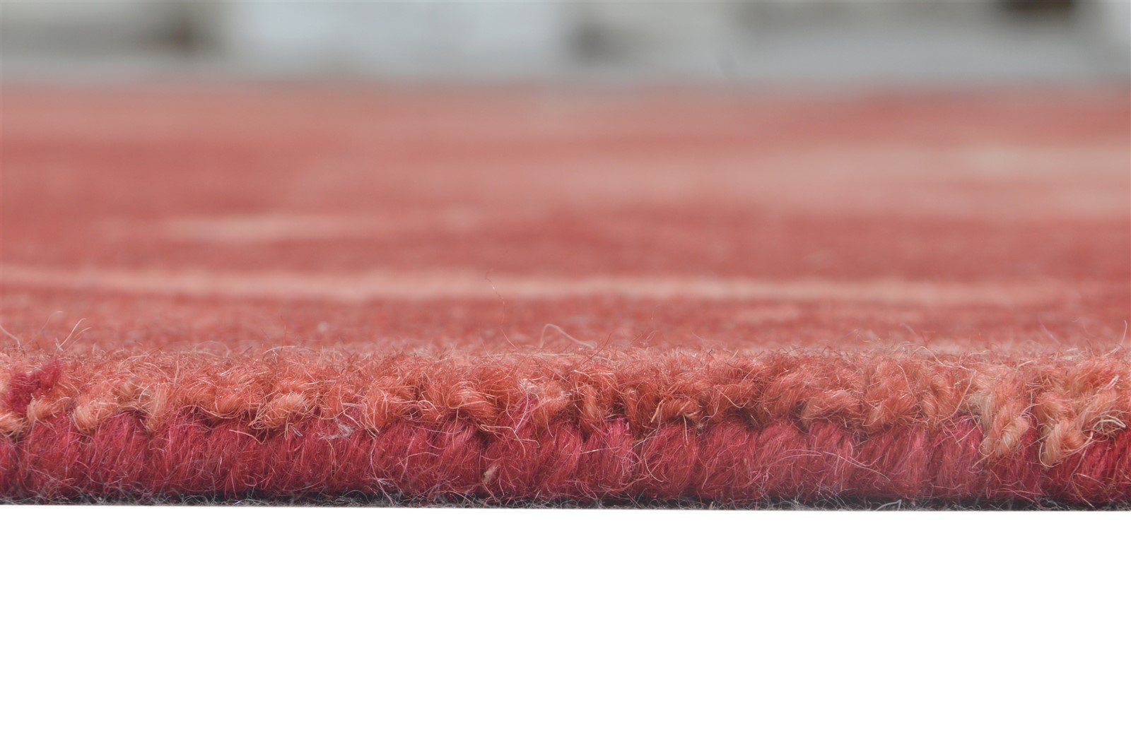 Hand Tufted Red Wool Rug 5' X 8' Modern Shibori Tie Dye Room Size Carpet Area Rug
