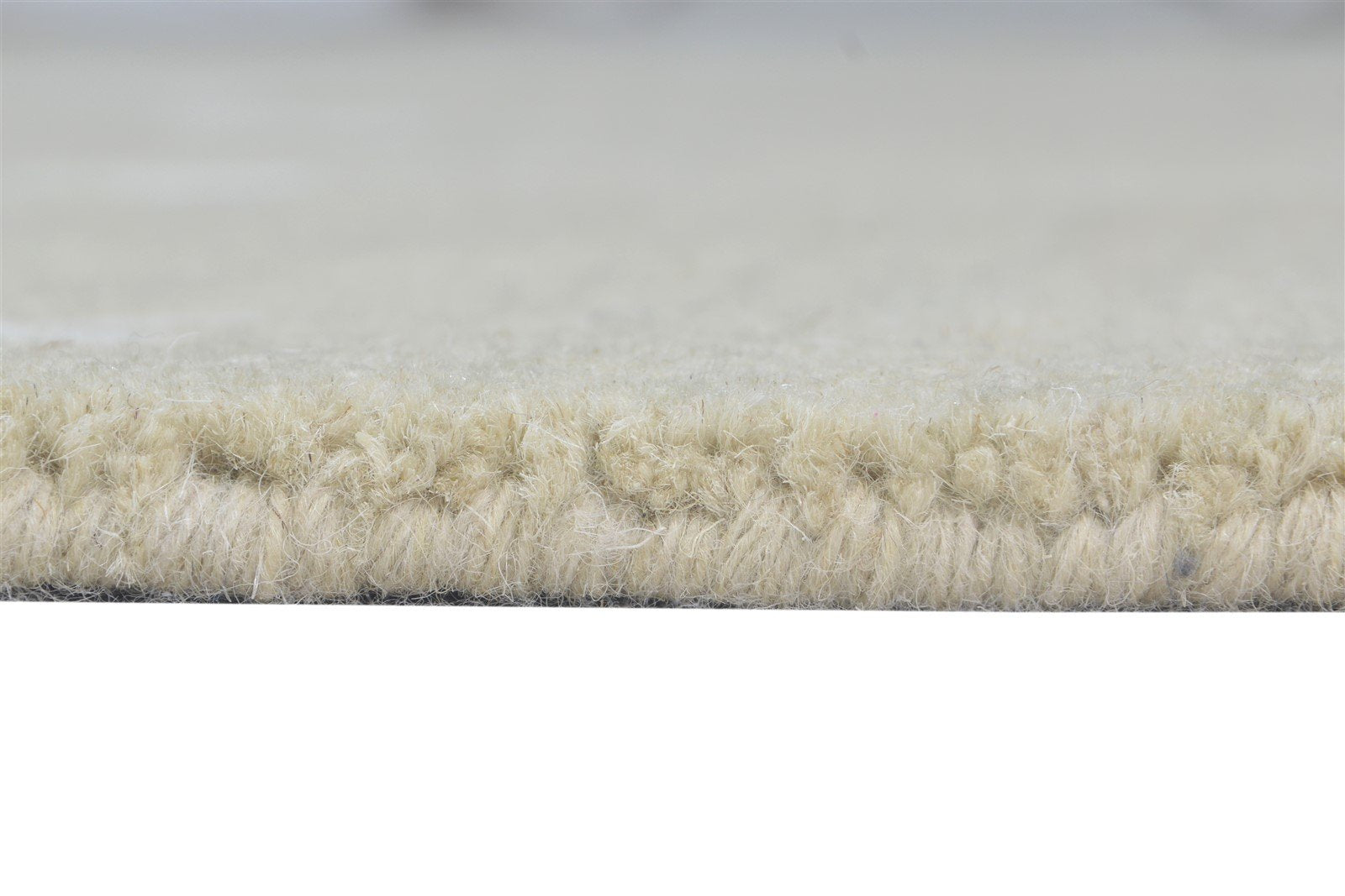 Wool Beige Rug 5' X 8' Modern Hand Tufted American Stars Room Size Carpet Area Rug