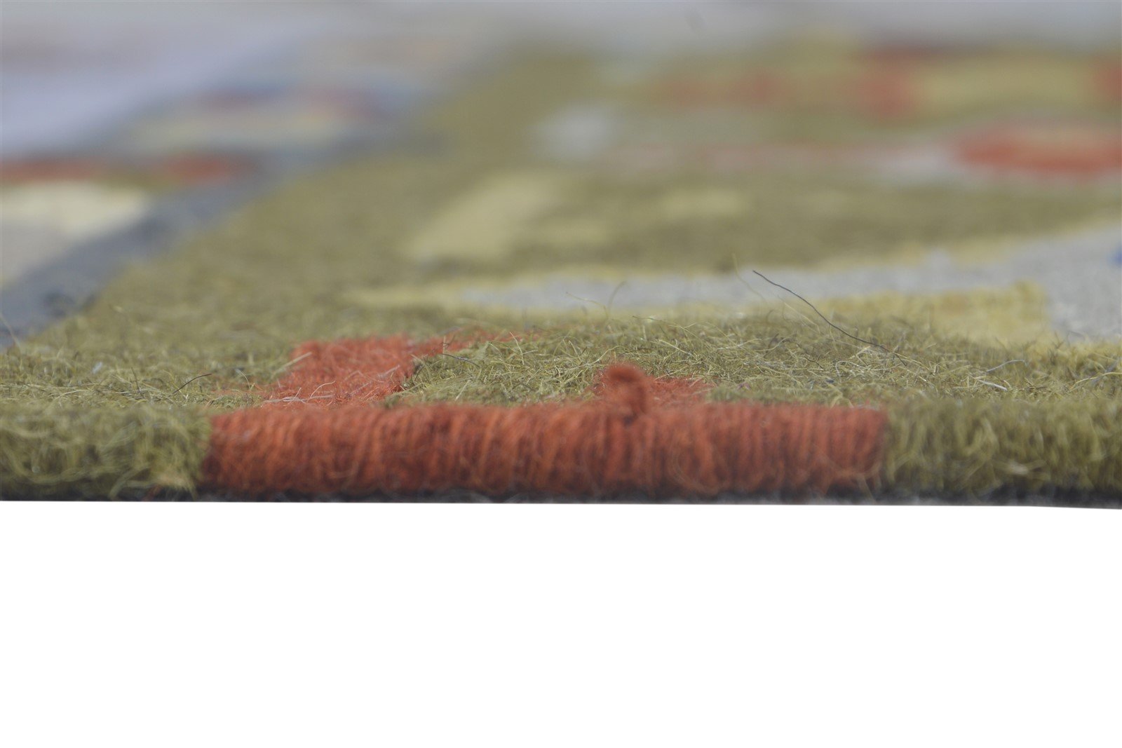 Dhurrie Multi Color Wool Rug 5X8 Persian Southwestern Tribal Room Size Carpet Area Rug