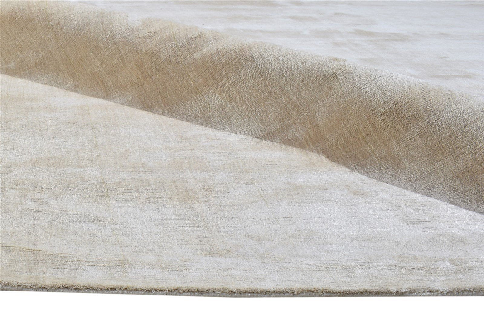 Silk Like Rug Beige Rug Modern Rug Handloom Scandinavian Solid Rug Area Rug