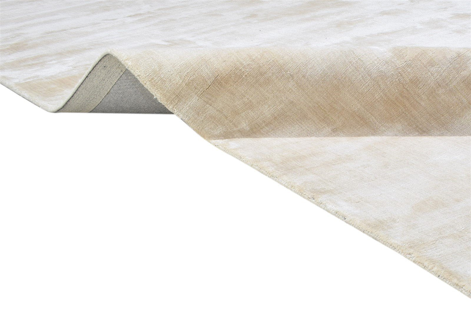 Silk Like Rug Beige Rug Modern Rug Handloom Scandinavian Solid Rug Area Rug