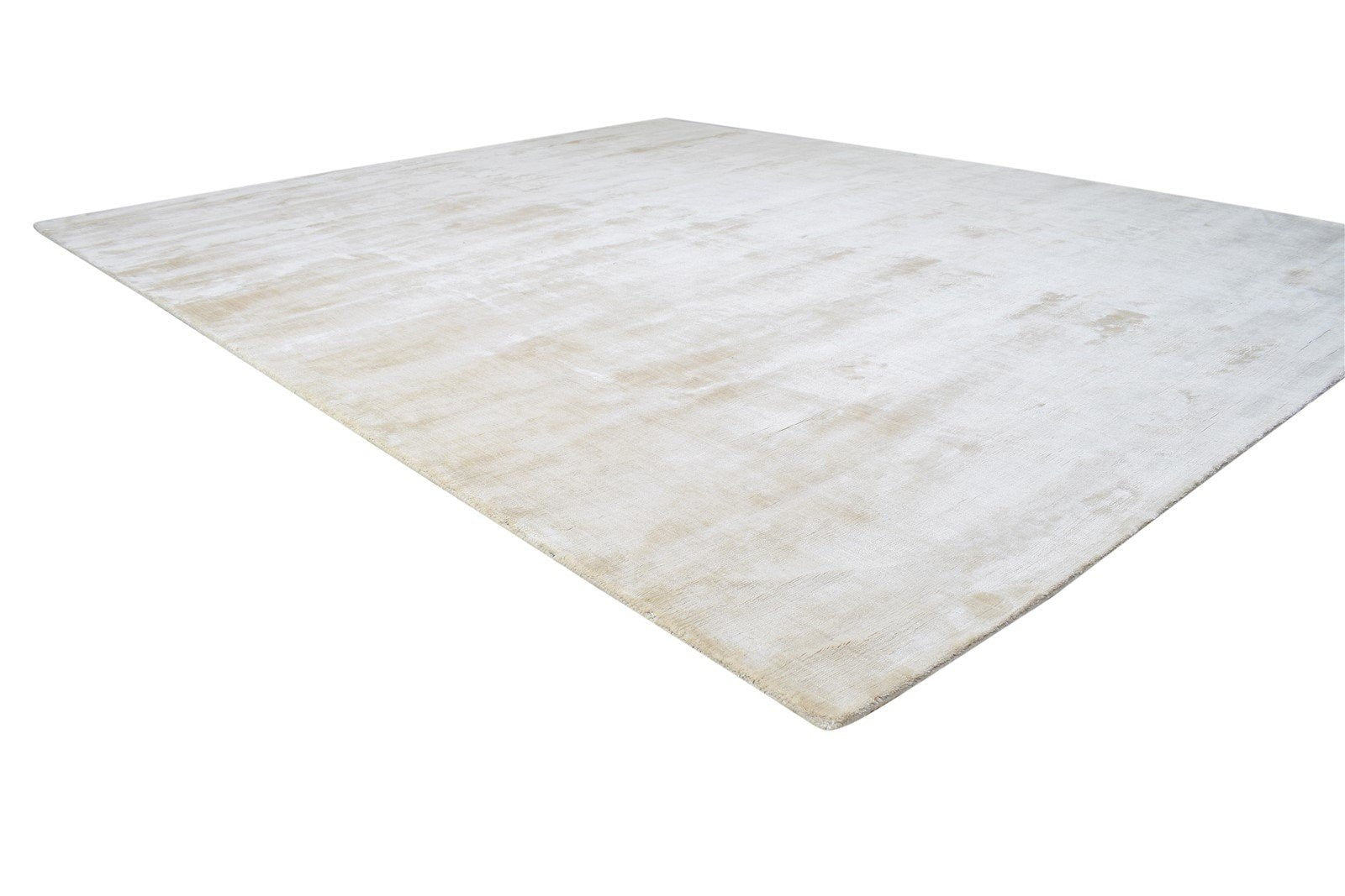 Silk Like Rug Beige Rug Modern Rug Handloom Scandinavian Solid Rug Area Rug