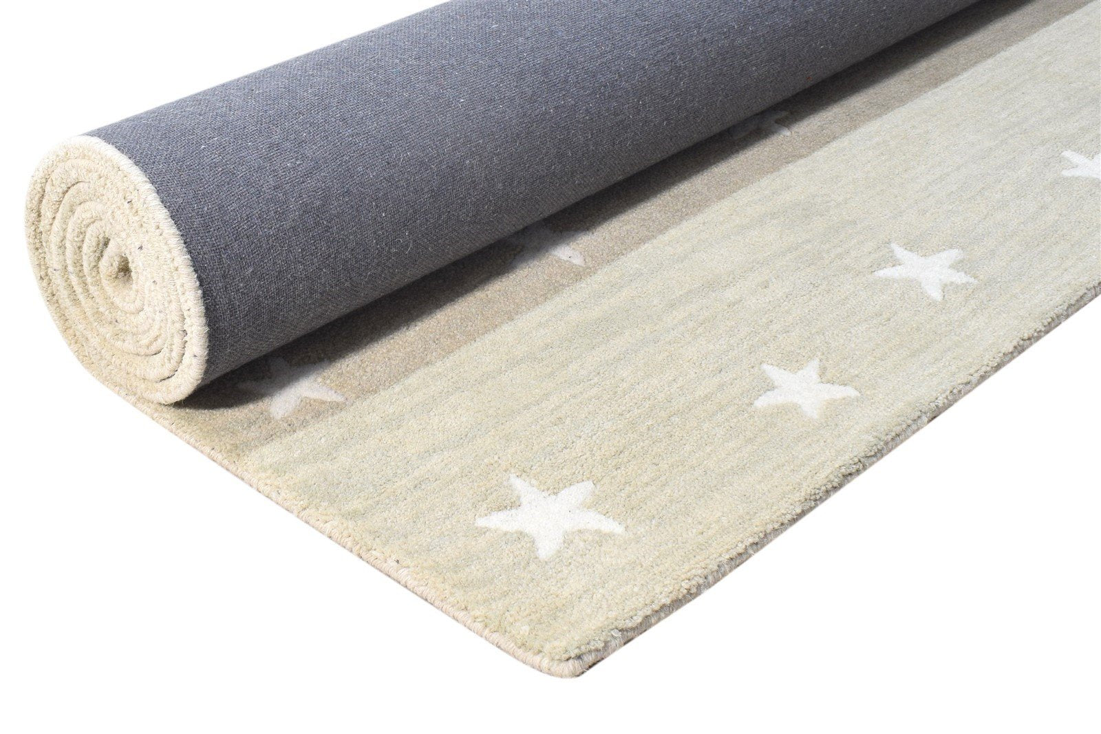 Star Rug Natural Beige Kids Rug Starry Skies Rug Nursery Rug Neutral Color Area Rug