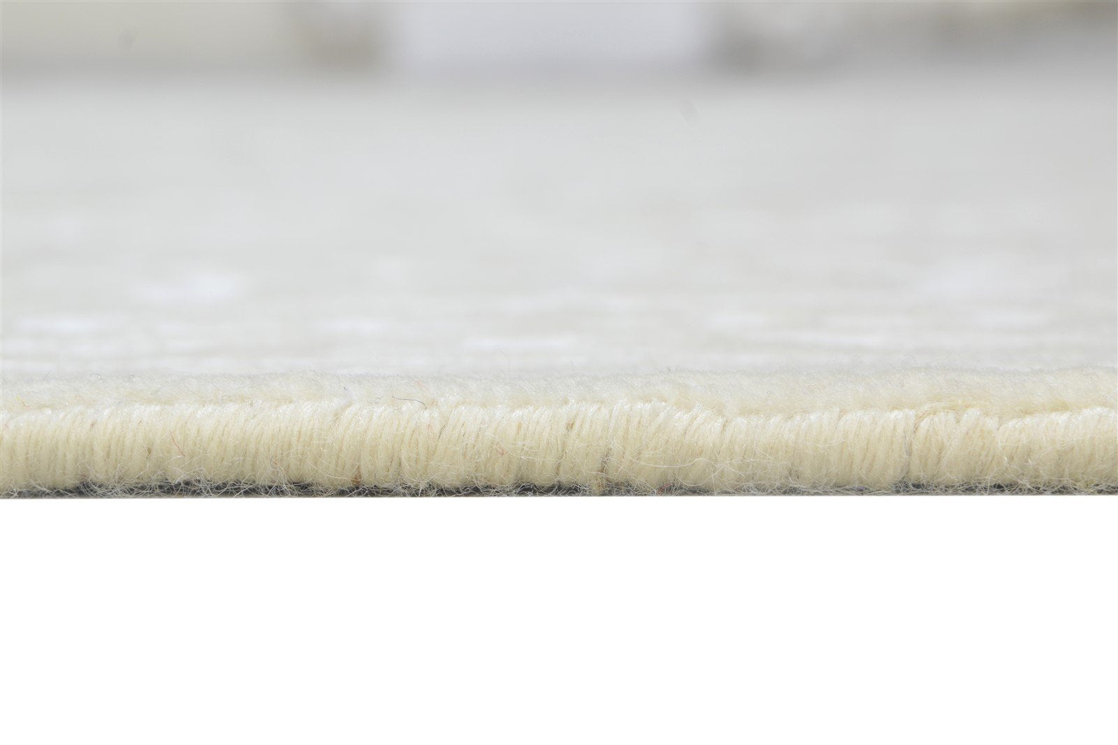 6X10 Rug Wool / Silk Off-White Persian Hand Knotted Kashan Floral Large Carpet 7864904876181