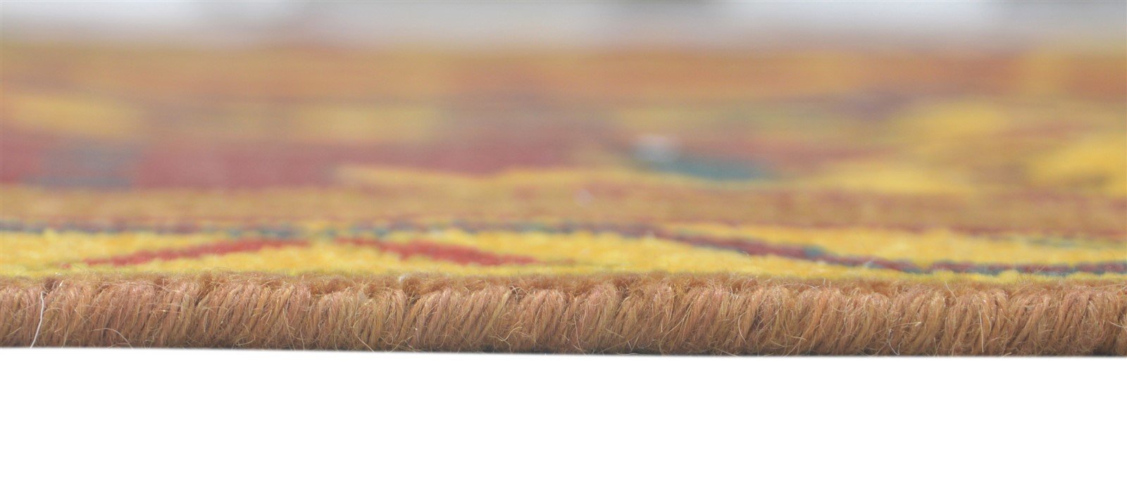 Papagena 6X9 Rug Wool Multi Color Persian Hand Knotted Turkish Striped 7860676100245