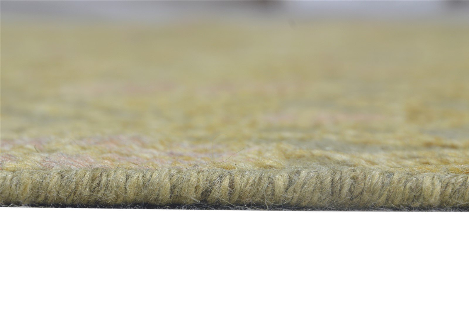 6X9 Rug Wool Silk Green Modern Hand Knotted Scandinavian Nordic Room Size 7865178128533