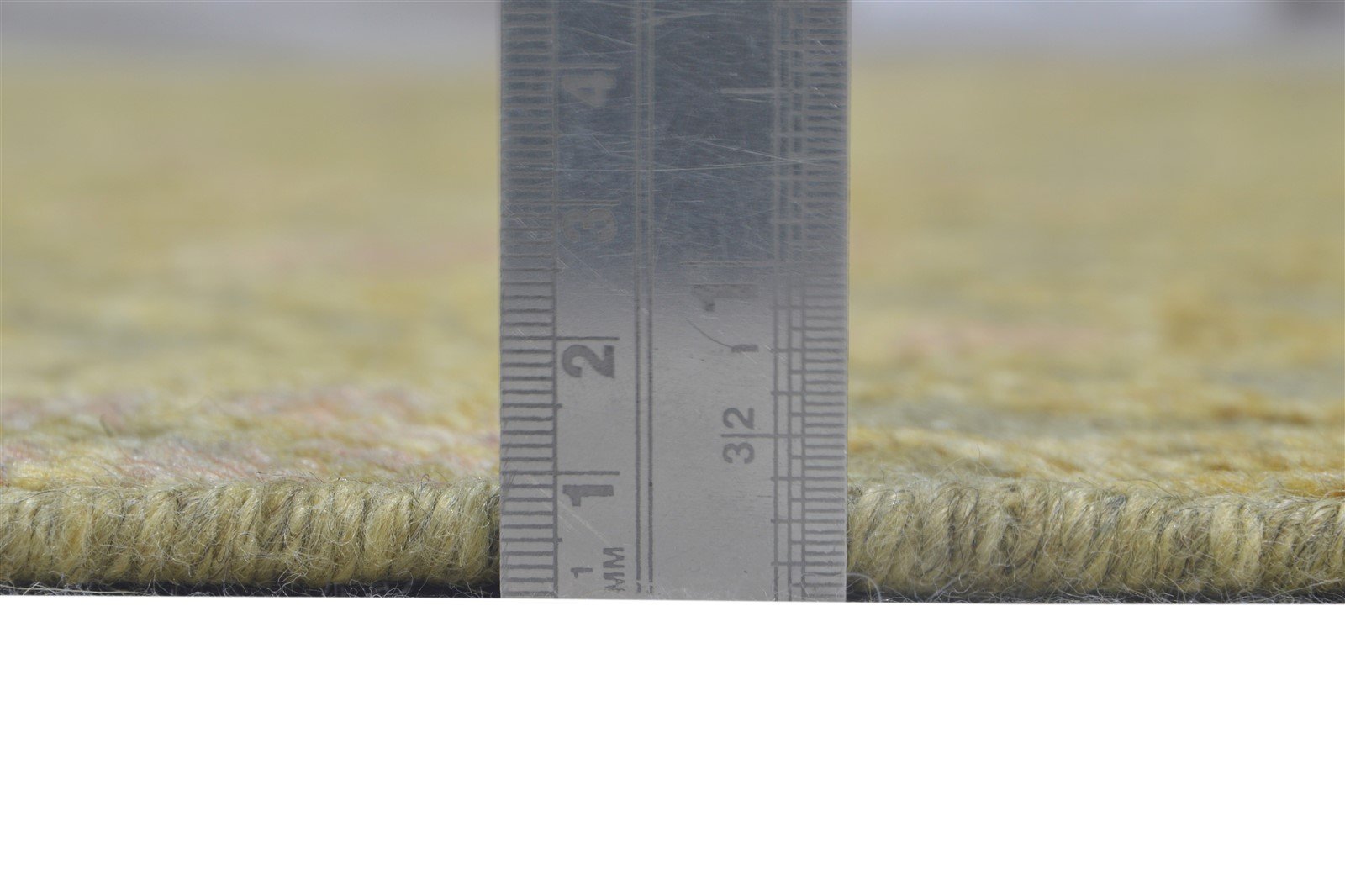 6X9 Rug Wool Silk Green Modern Hand Knotted Scandinavian Nordic Room Size 7865178128533