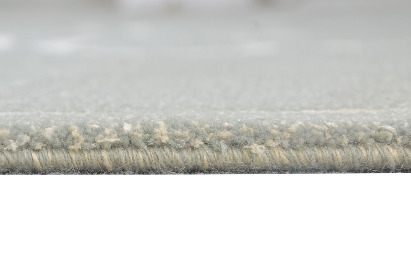 6X9 Rug Wool / Silk Grey Modern Hand Knotted Moroccan Trellis Room Size Carpet 7865094930581