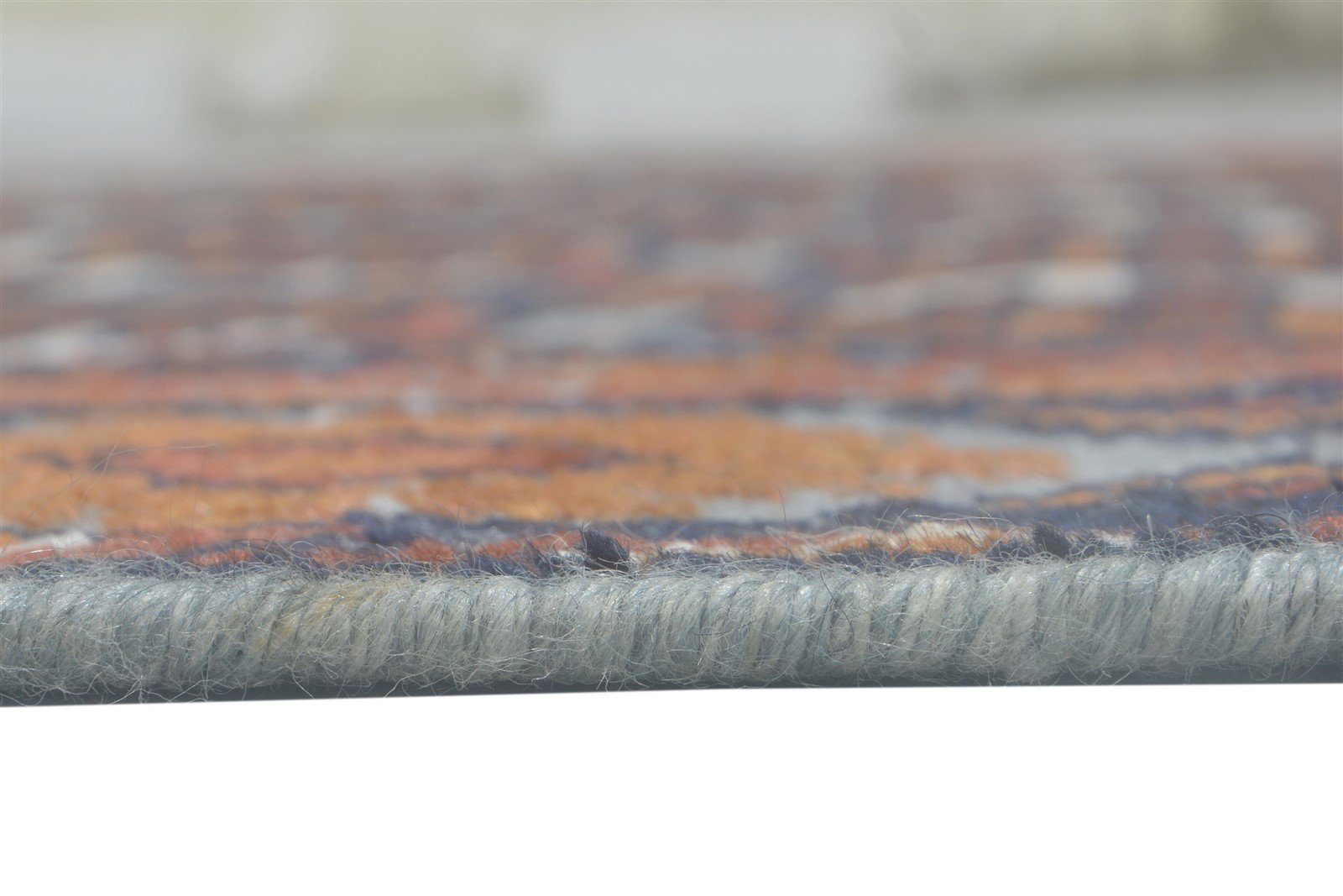 6X9 Rug Wool Silk Rust Persian Hand Knotted Herati Oriental Room Size Carpet 7864088297621