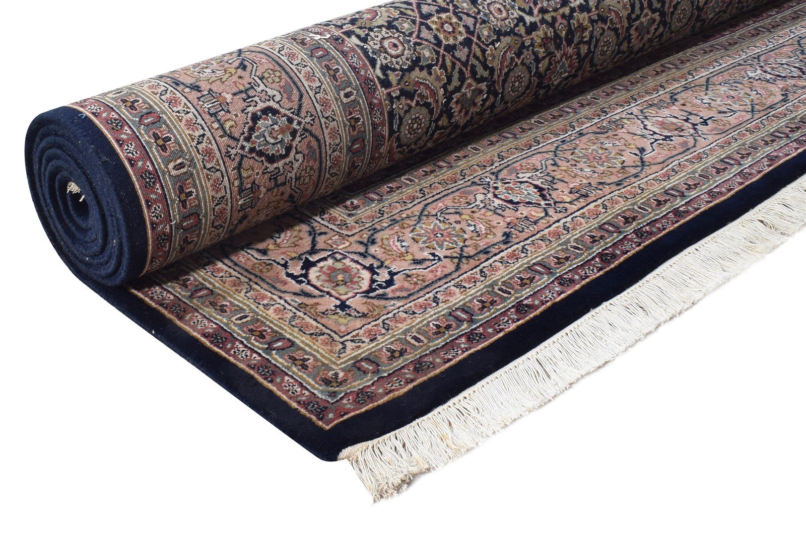 7' X 10' Rug Wool Black Persian Hand Knotted Bijar Oriental Large Carpet 7864657281173