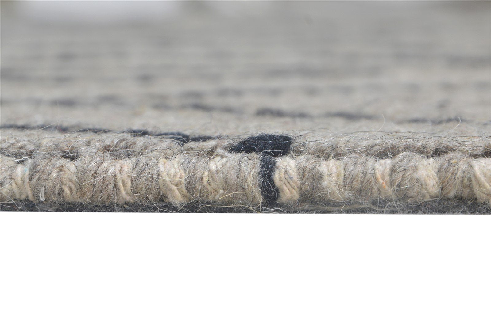 7' X 10' Rug Wool Grey Modern Hand-Hooked Moroccan Modern Large Carpet 7865140347029
