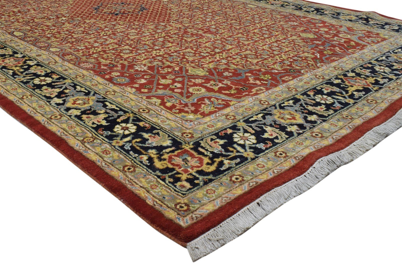 7' X 10' Rug Wool Red Persian Hand Knotted Bijar Oriental Large Carpet 7860693762197