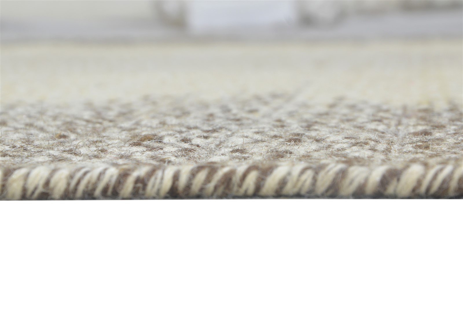 7' X 8' Rug Wool Grey Modern Dhurrie Scandinavian Abstract Large Carpet 7865021268117