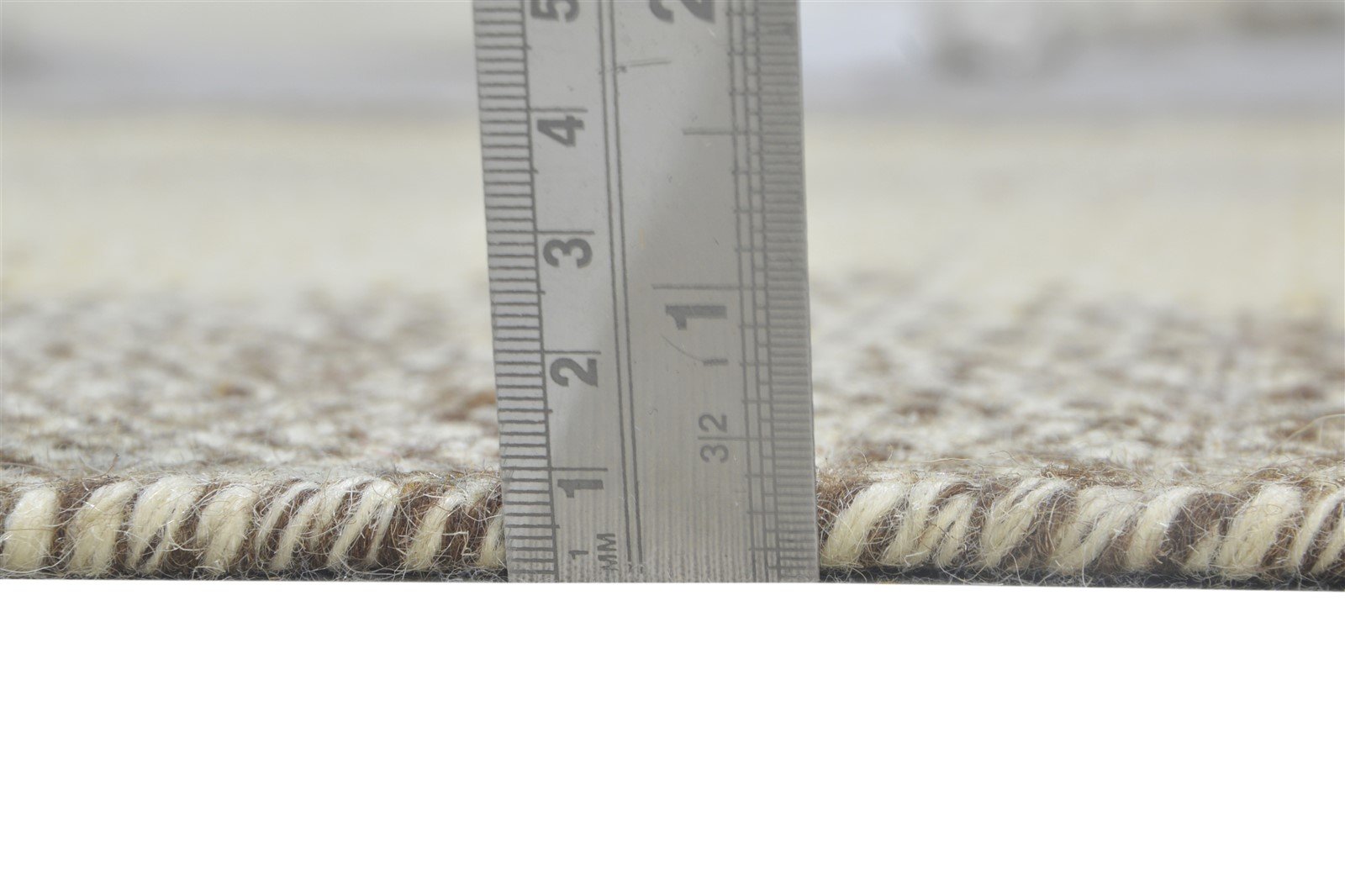 7' X 8' Rug Wool Grey Modern Dhurrie Scandinavian Abstract Large Carpet 7865021268117