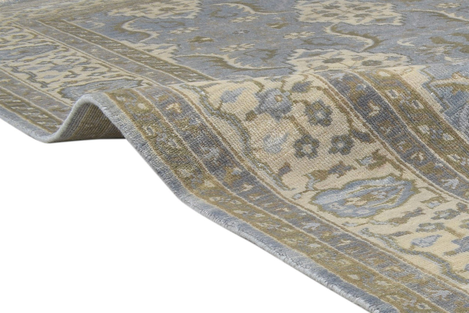 7' X 9' Rug Wool Dark Grey Persian Hand Knotted Kazak Oriental Large Carpet 7864219730069