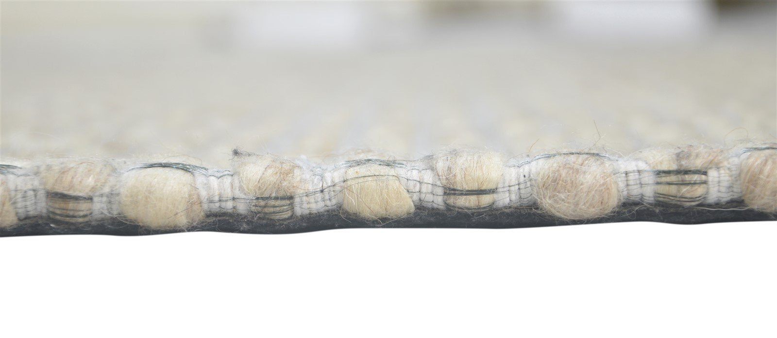Grey Wool Rug 5' X 8' Modern Hand Woven Scandinavian Striped Room Size Carpet Area Rug