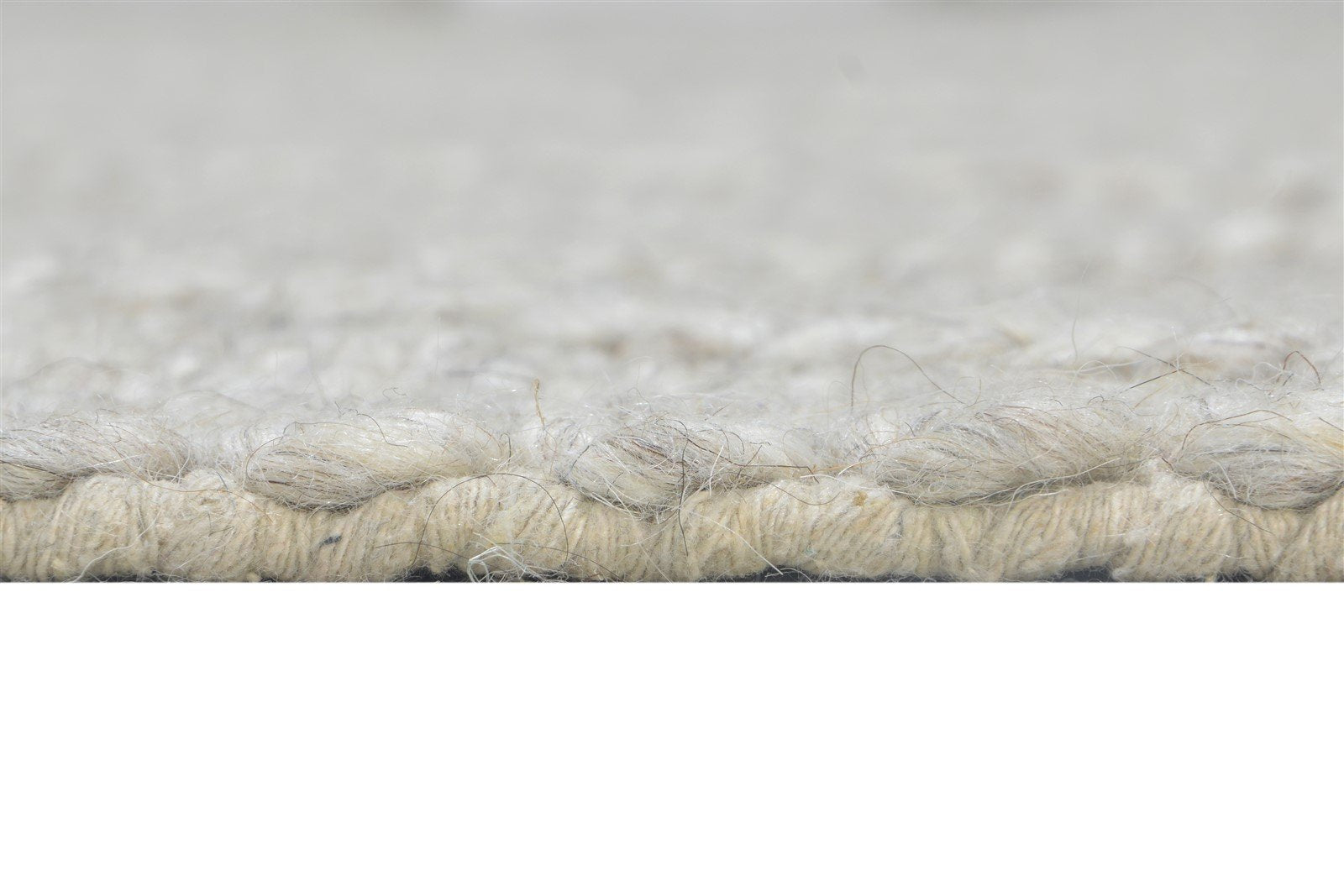 7X10 Rug New Zealand Wool Grey Modern Hand Woven Scandinavian Trellis Large 7864780456085