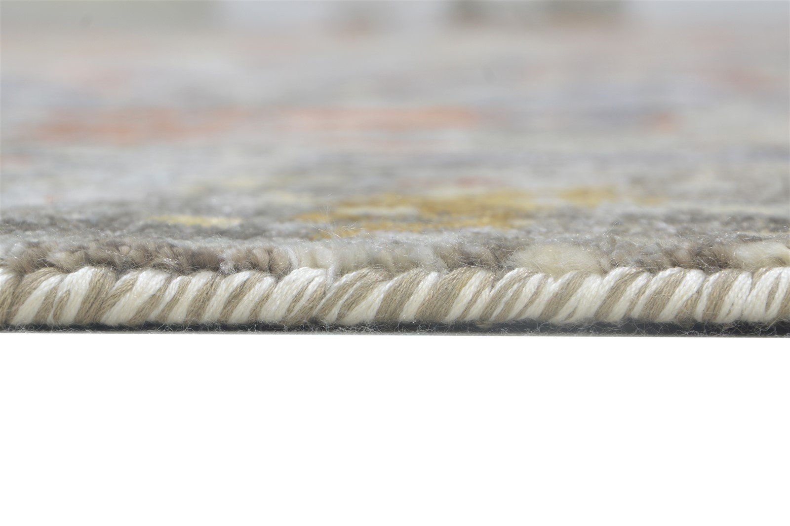 8' X 10' Rug Silk Grey Modern Hand Knotted Indian Abstract Large Carpet 7864319574165