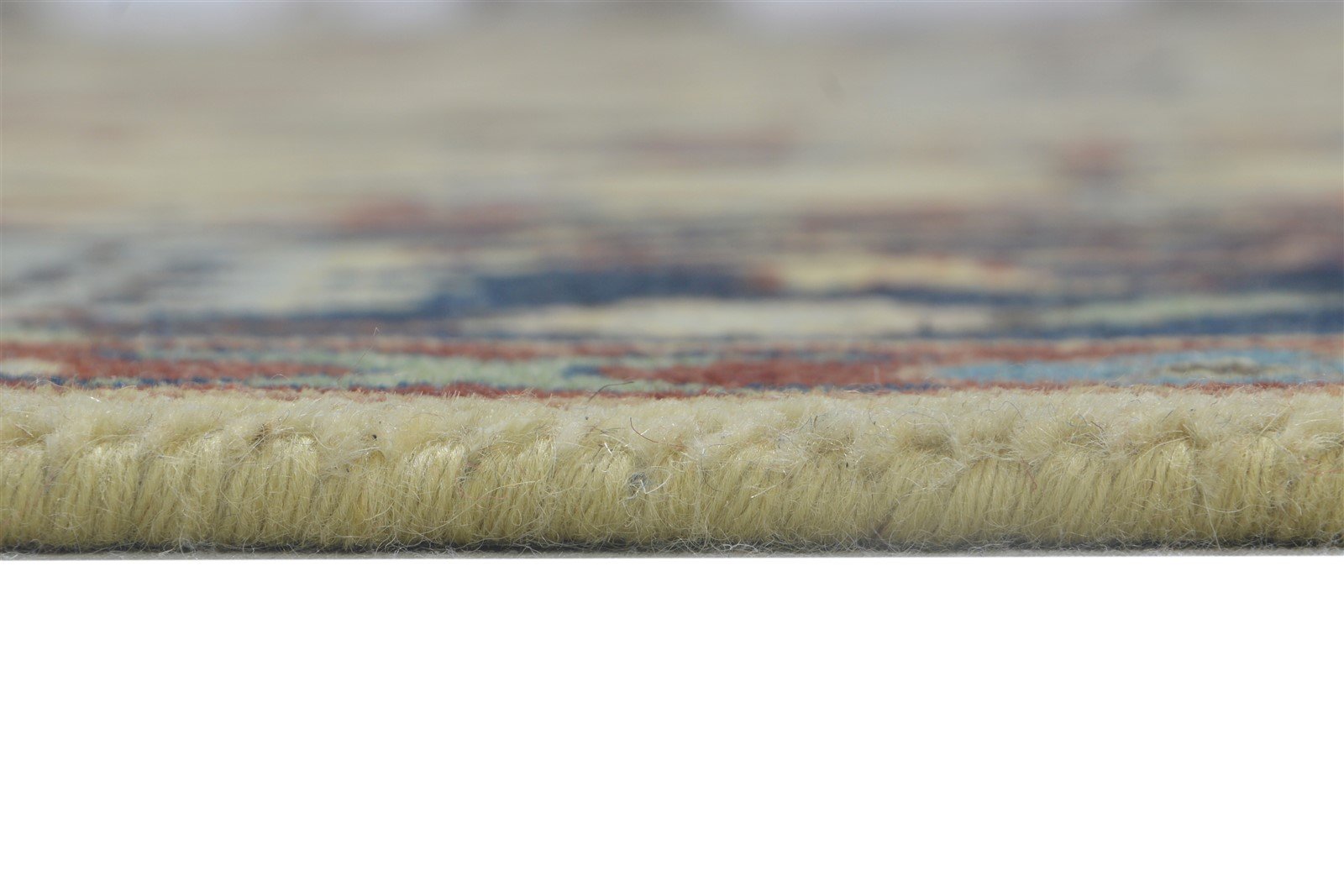 8' X 10' Rug Wool Beige Persian Hand Knotted Mughal Oriental Large Carpet 7864200822933