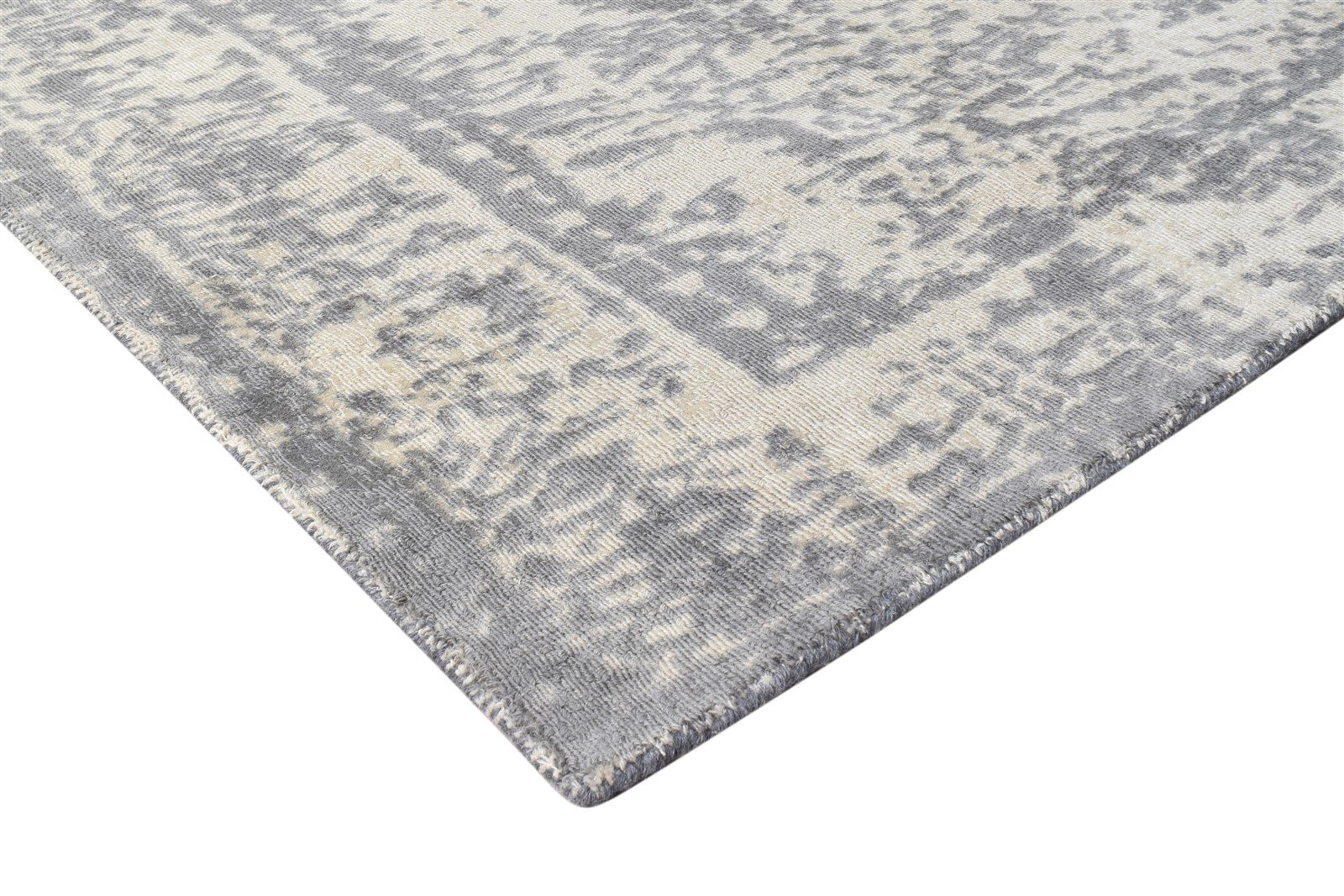 8' X 10' Rug Wool Beige Transitional Hand Tufted Oriental Medallion Large Carpet 7864627003541