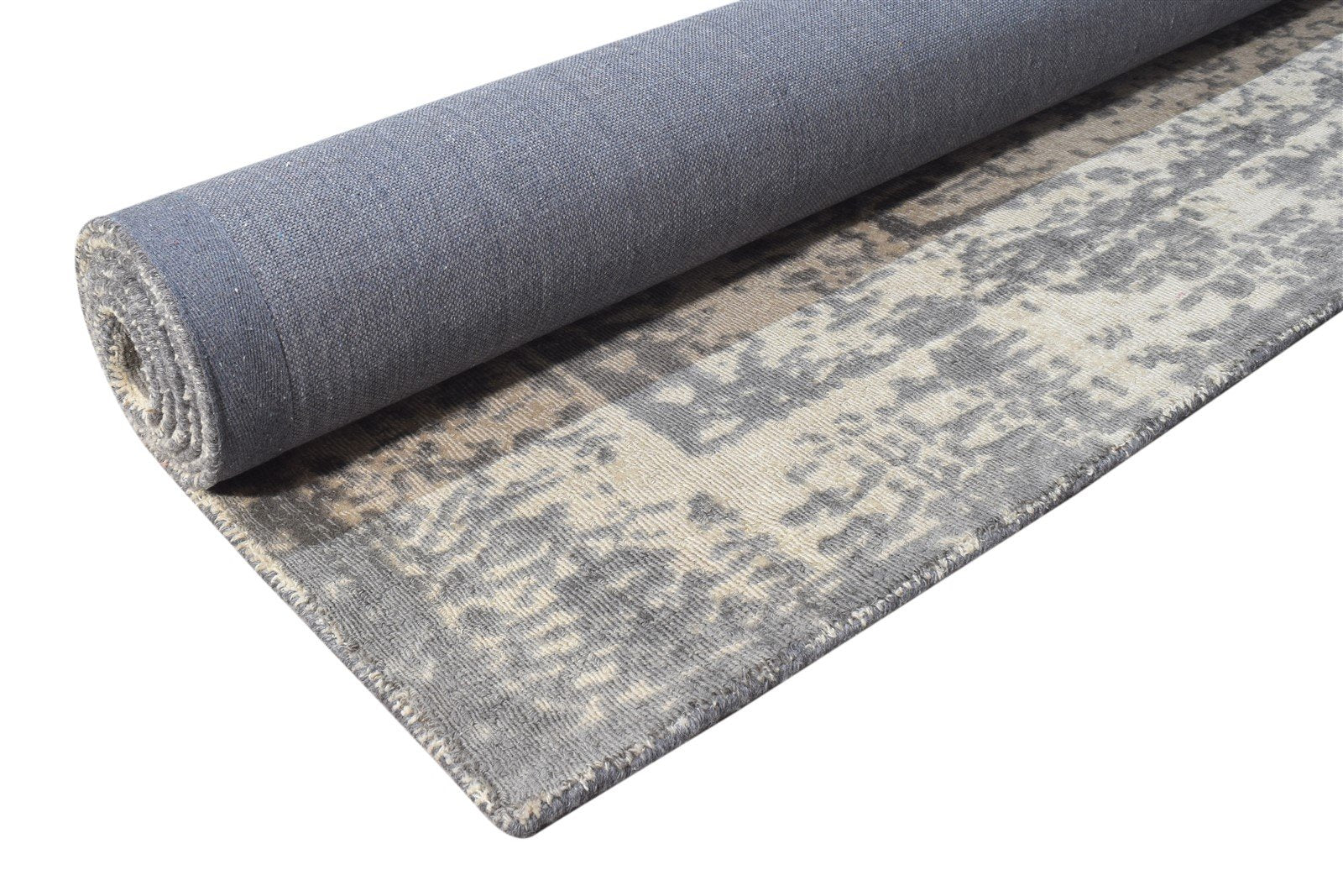 8' X 10' Rug Wool Beige Transitional Hand Tufted Oriental Medallion Large Carpet 7864627003541