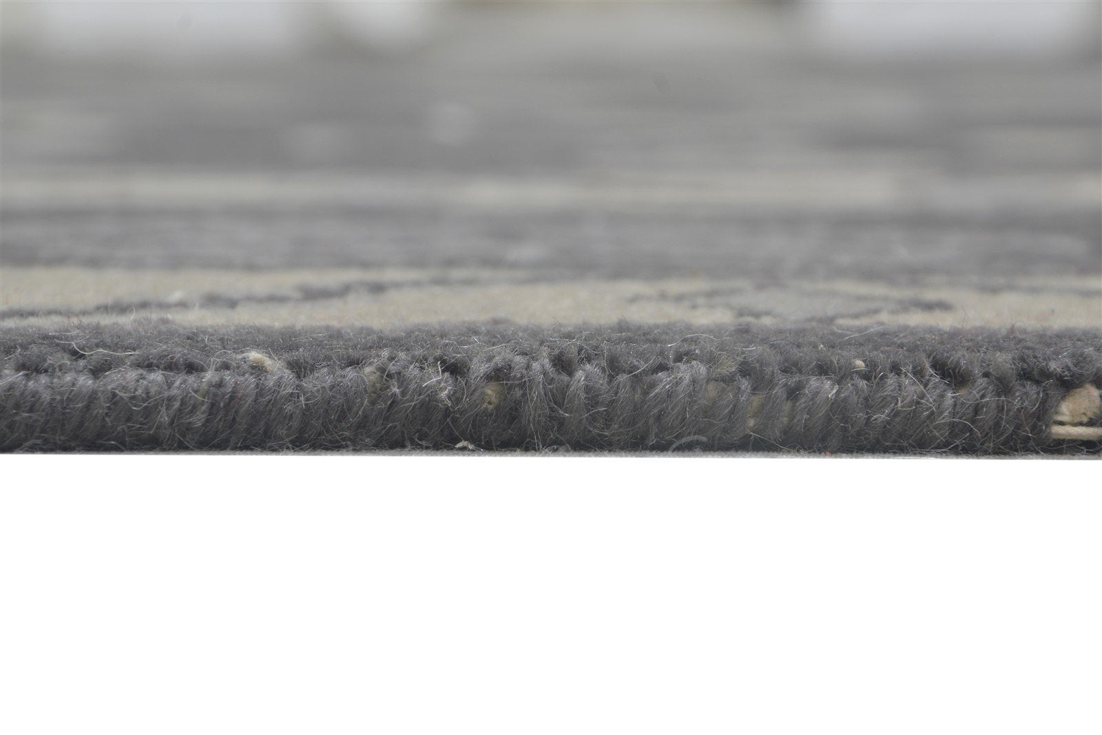 8' X 10' Rug Wool Charcoal Persian Hand Knotted Abadeh Oriental Large Carpet 7864176378005