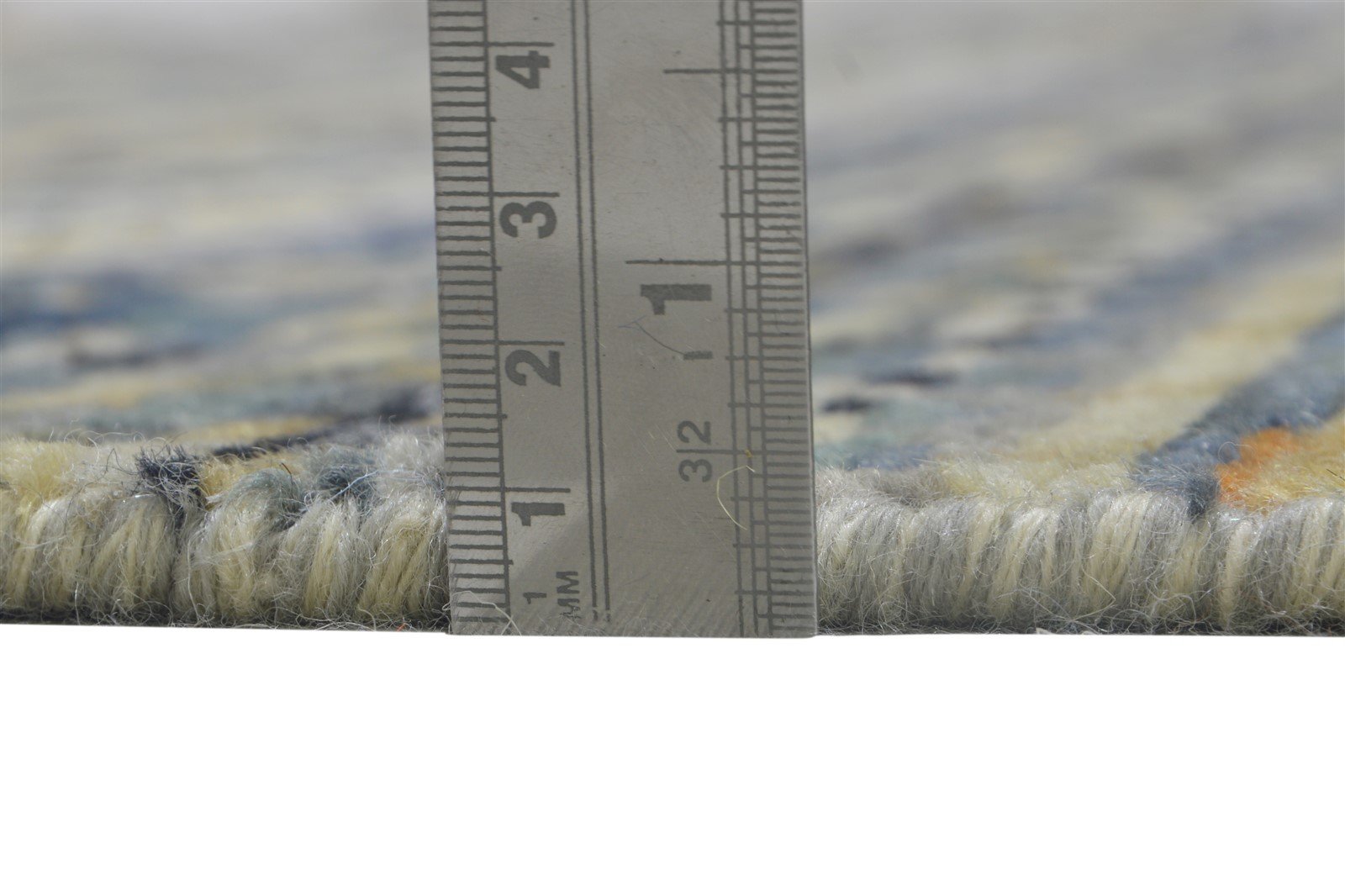 8' X 10' Rug Wool Cream Modern Hand Woven American Abstract Large Carpet 7864940298389