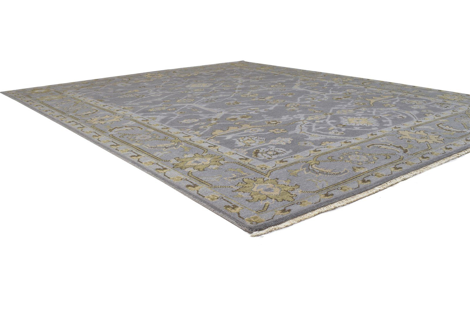 8' X 10' Rug Wool Grey Persian Hand Knotted Bijar Oriental Large Carpet 7864169824405