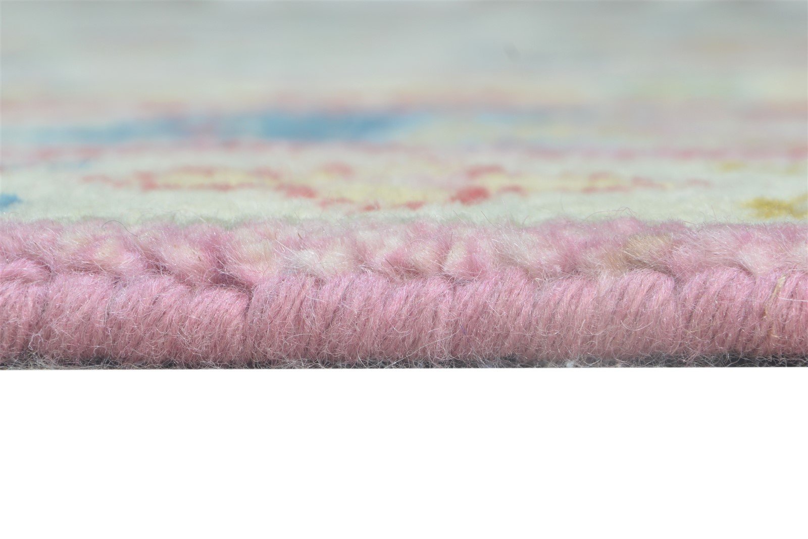 8' X 10' Rug Wool Pink Modern Hand Knotted Oushak Oriental Large Carpet 7865123963029