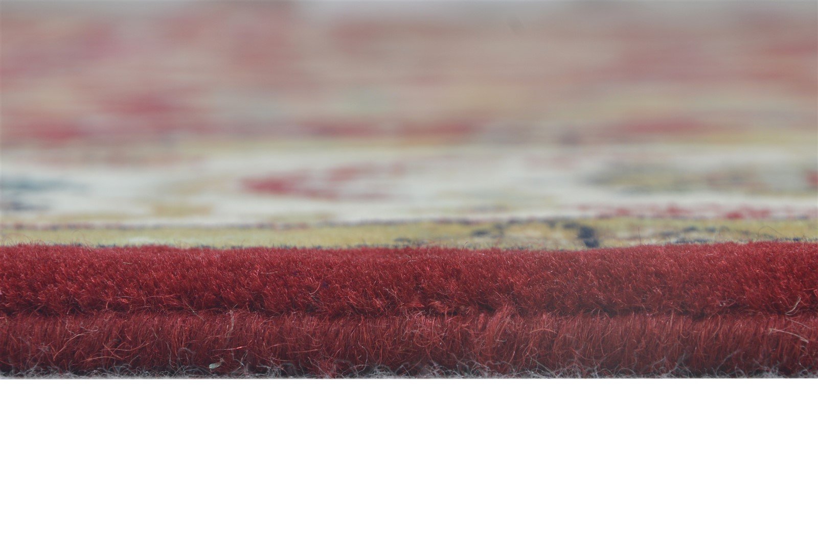 8' X 10' Rug Wool Red Persian Hand Knotted Kashan Oriental Large Carpet 7864677105813