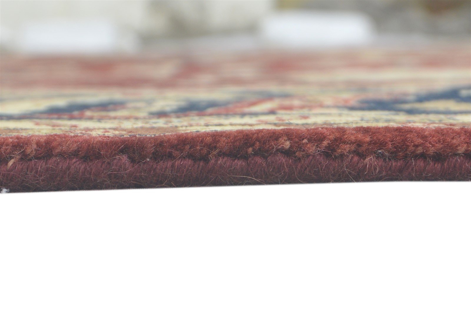 8' X 10' Rug Wool Red Persian Hand Knotted Kashan Oriental Large Carpet 7860694843541