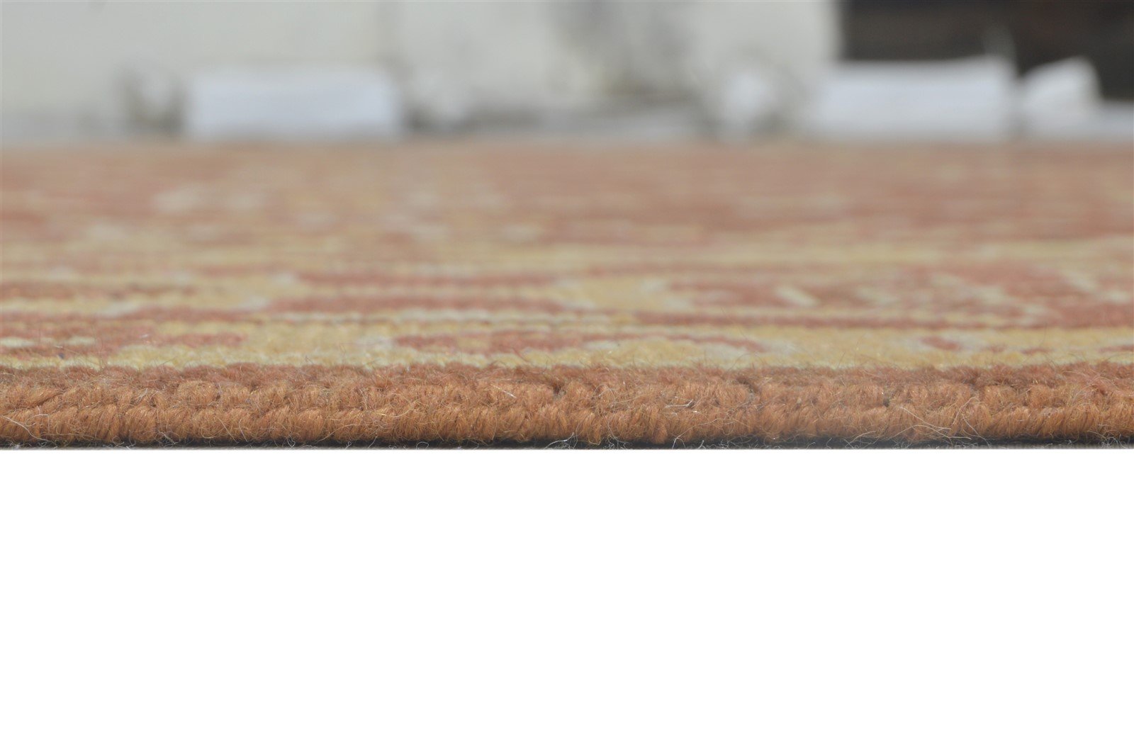 8' X 10' Rug Wool Rust Persian Hand Knotted Oriental Paisley Large Carpet 7864170348693