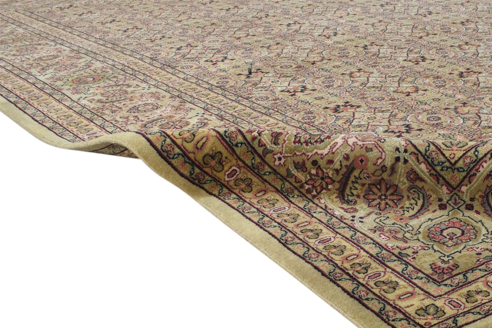 8' X 10' Rug Wool Sage Persian Hand Knotted Bijar Oriental Large Carpet 7864676712597