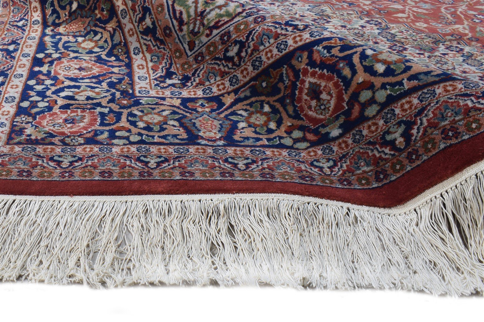 8' X 11' Rug Wool Red Persian Hand Knotted Heriz-Indian Oriental Large Carpet 7864629330069