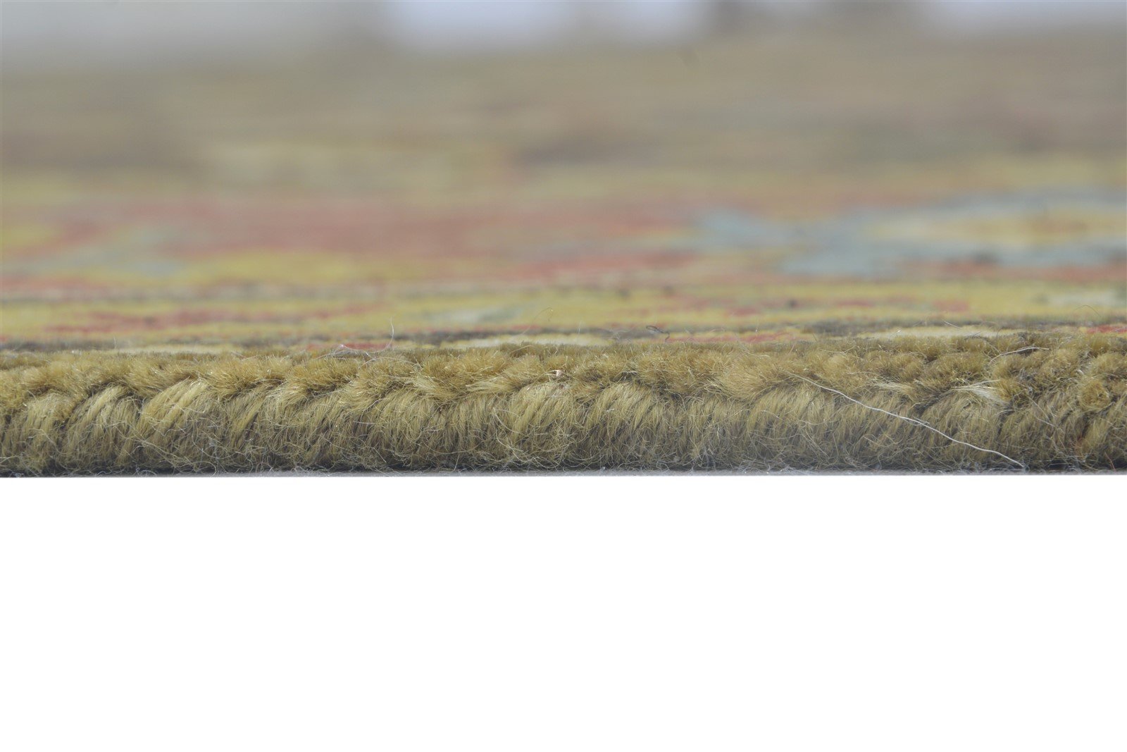 Rhodia 8' X 12' Rug Wool Charcoal Persian Hand Knotted Mughal Oriental 7864203116693