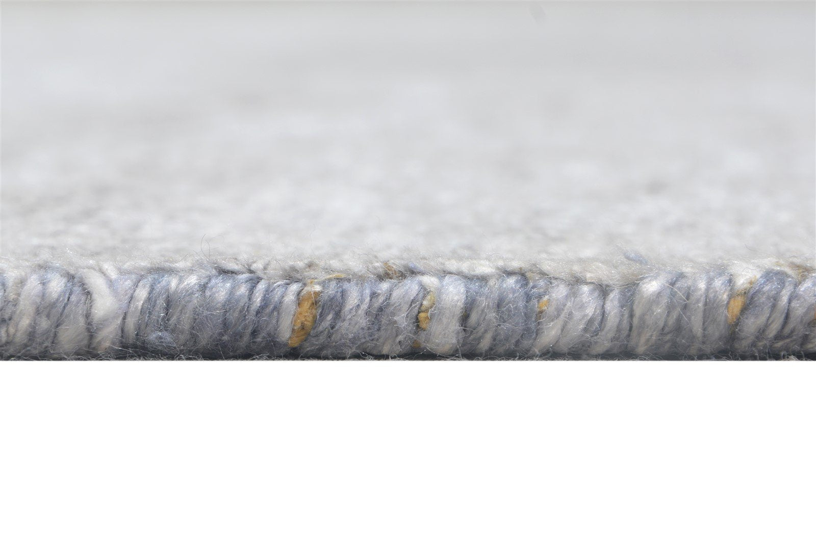 Kara 8' X 8' Rug Silk Grey Modern Handloom Scandinavian Solid 7864917360789