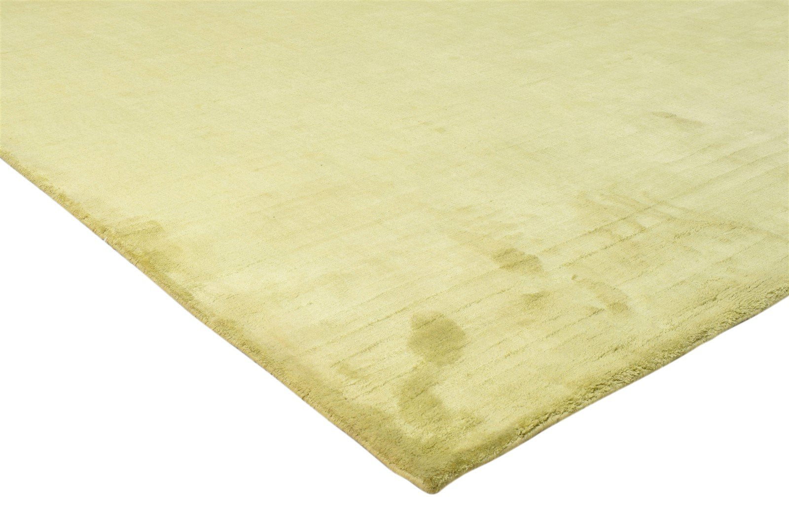 8' X 9' Rug Silk Gold Modern Handloom Scandinavian Solid Large Carpet 7860697235605