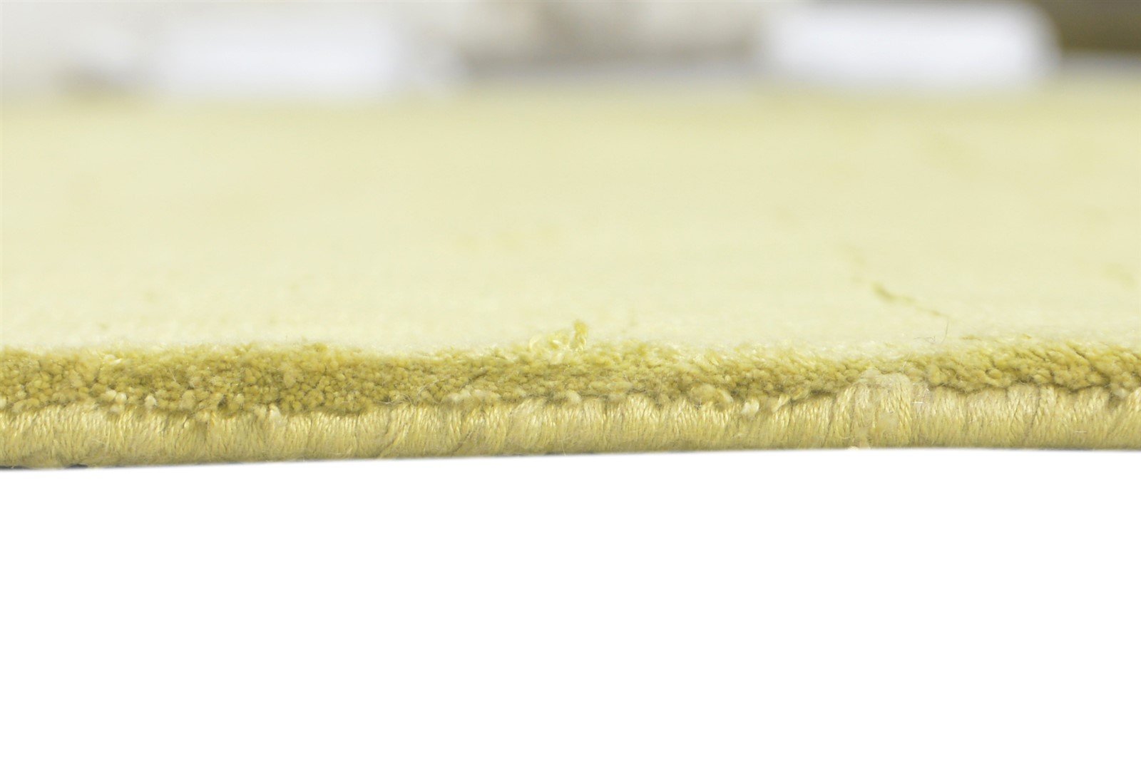8' X 9' Rug Silk Gold Modern Handloom Scandinavian Solid Large Carpet 7860697235605