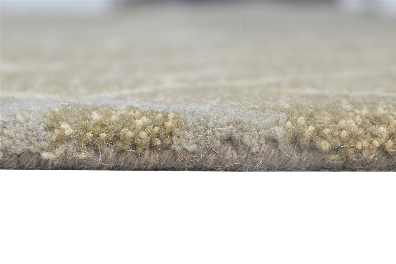 8' X 9' Rug Wool Sage Modern Hand Tufted French Floral Large Carpet 7865110921365