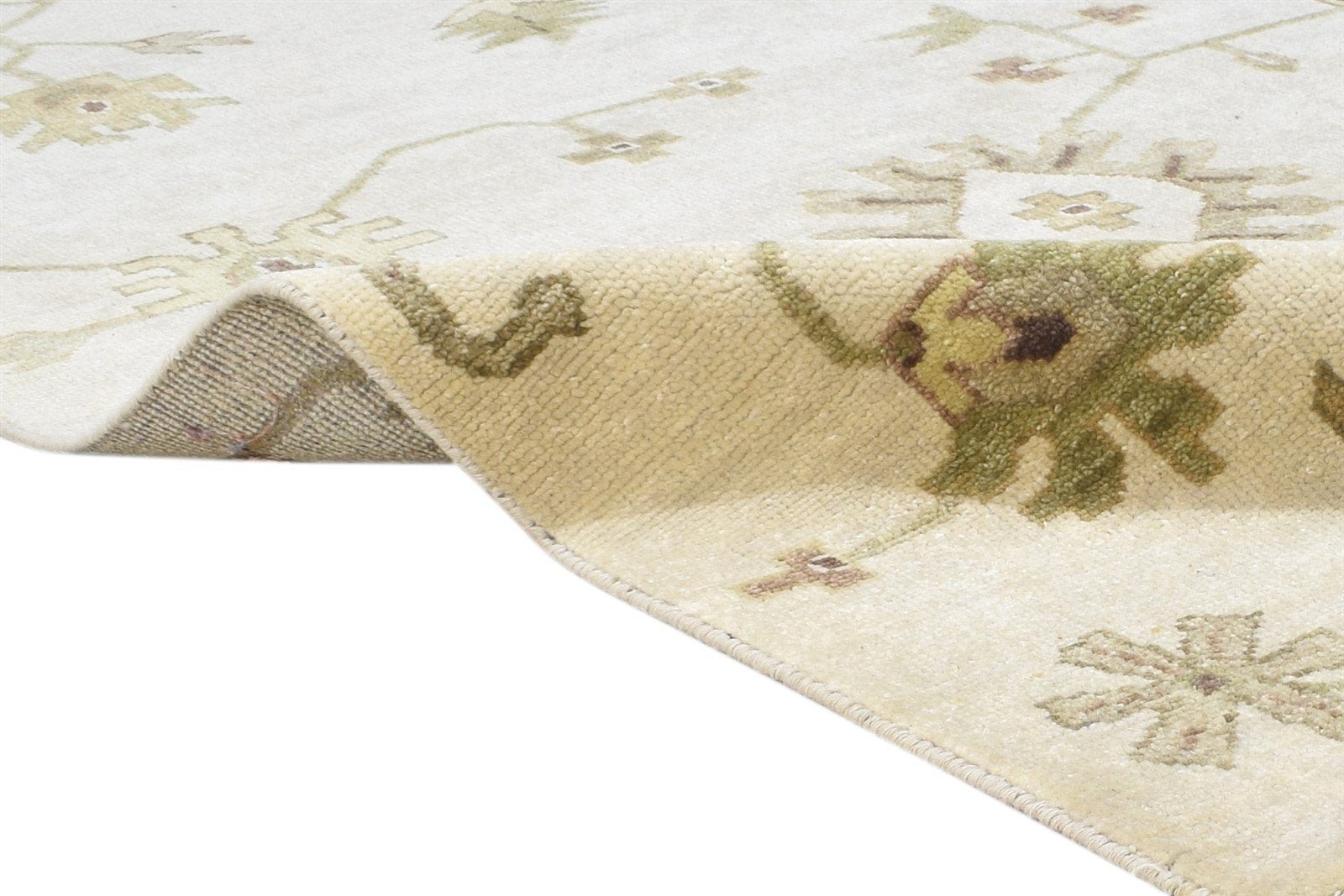 8' X 9' Rug Wool Sand Persian Hand Knotted Kashan Oriental Large Carpet 7864496816277