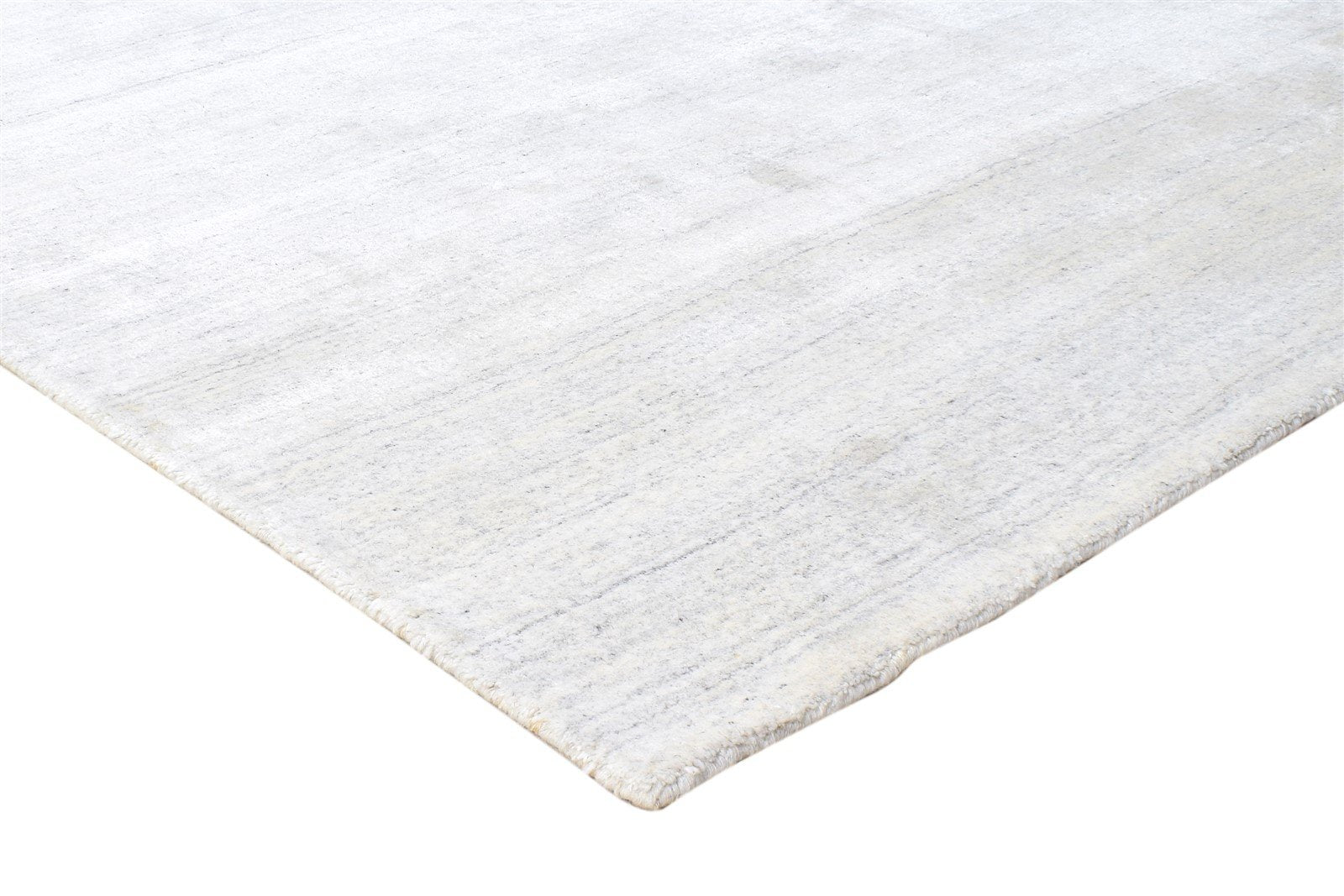 8X10 Rug Rayon From Bamboo Grey Modern Hand Woven Scandinavian Solid Large 7864781373589