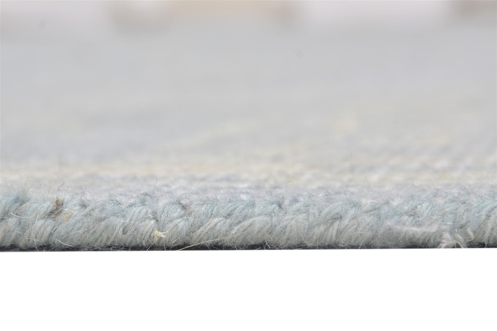 8X10 Rug Wool Silk Blue Persian Hand Knotted Sarouk-Indian Oriental Large 7864117362837