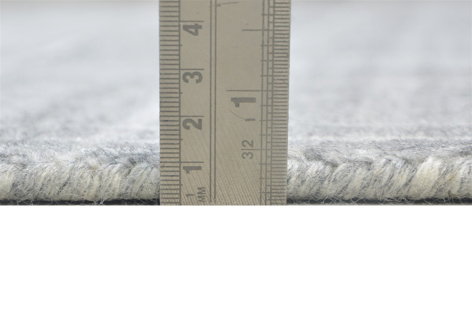 8X10 Rug Wool Silk Dark Grey Modern Handloom Scandinavian Plaids Large Carpet 7864399954069