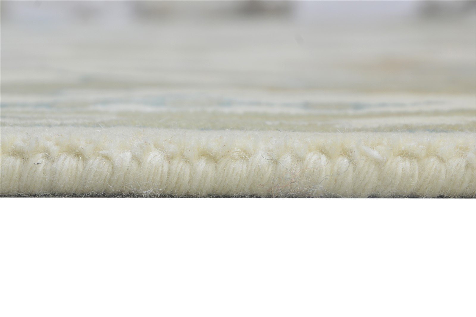 9' X 12' Rug Wool Cream Persian Hand Knotted Oushak Oriental Large Carpet 7864327602325