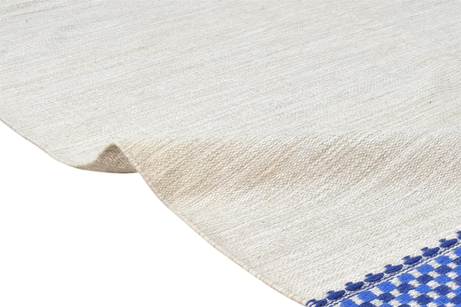 9' X 12' Rug Wool Grey Modern Dhurrie Scandinavian Striped Extra Large Carpet 7865187106965